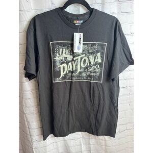 NASCAR Daytona 500 Graphic‎ T-Shirt Great Can Race Black Large